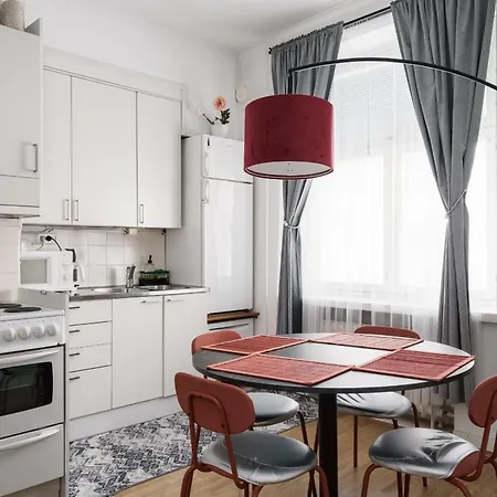 Apartamento 1br Demure Design & Urban Living In Kamppi Helsinki