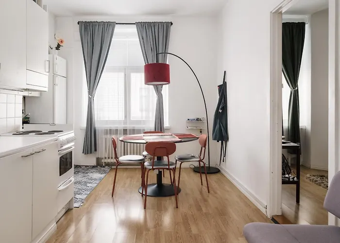 Huoneisto 1br Demure Design & Urban Living In Kamppi Helsinki